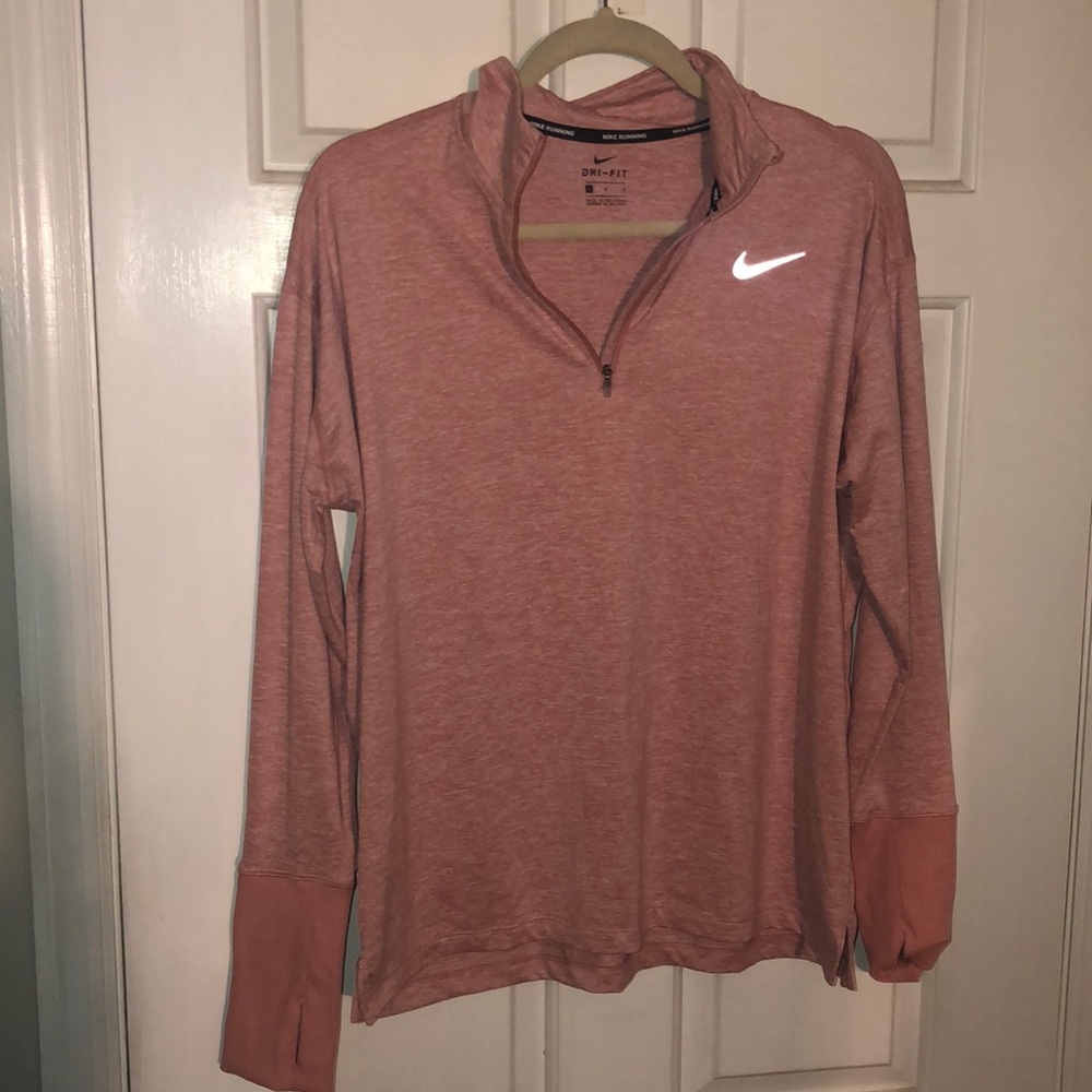 Pink Nike Quarter Zip
